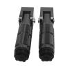 Motorcycle Foot RestMotorcycle Foldable Foot Pegs, Passenger Pedalfor Go KartFoot Pegs (Black view 2