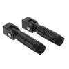 Motorcycle Foot RestMotorcycle Foldable Foot Pegs, Passenger Pedalfor Go KartFoot Pegs (Black view 3