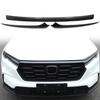 CTH for Honda CR-V CRV 2023 2024 2025 2026 Front Hood Edge Center Grille Upper Decorative Stripe Cover Car Accessories 3pcs (Carbon Fiber Black) view 1