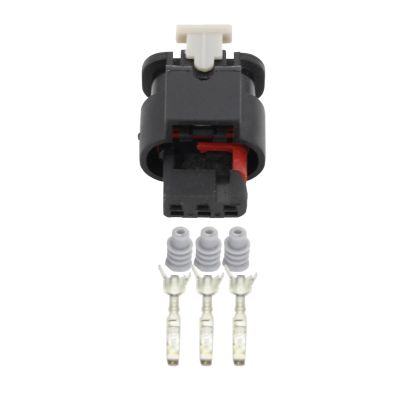 DWFSKZKV 3 Pin 1.2mm Series Connector Automotive Harness Plug with Terminal DJ7033B-1.2-21 (Size : 10 Sets)