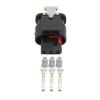 DWFSKZKV 3 Pin 1.2mm Series Connector Automotive Harness Plug with Terminal DJ7033B-1.2-21 (Size : 10 Sets) view 1