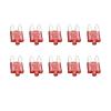 DLAHPJPT 10 PCS 10A Small Fuse Inserts car Insurance Tablets Small Fuse with lamp car Inserts Fuse view 1