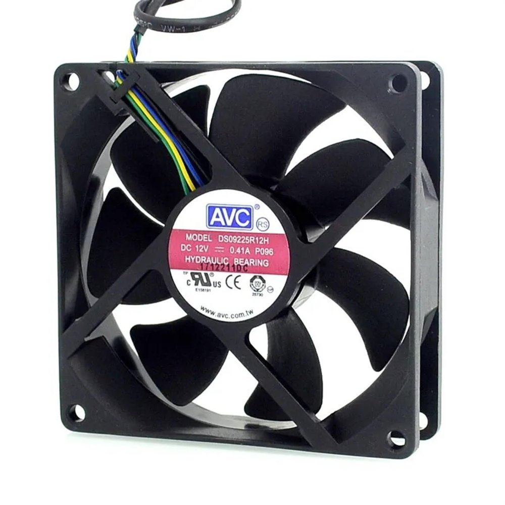 AELATNGS DS09225R12H 9cm 9025 90mm 12V 0.41A 4 PWM Cooling Fan Wind Capacity 90 * 90 * 25mm