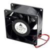 FFB0812SHE 12V 0.87A 8cm 80mm 8038 dual ball bearing cooling fan 80 * 80 * 38mm (Color : 2 Lines) view 2