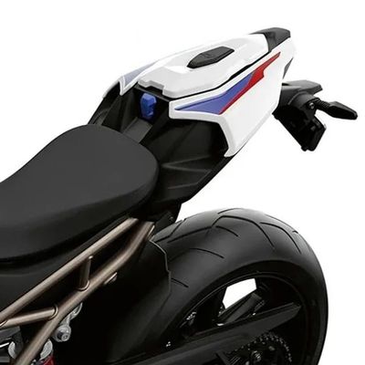 waase Motorcycle Passenger Pillion Rear Seat Cover Solo Fairing Cowl For BMW S 1000 R S1000R Sprot K63 2022 2023 2024 (White)