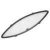 HECASA Porthole Screen Compatible with 2000-2012 Sea Ray Aft Cabin 290 340 Sundancer 270 Sundeck Boat Window Black Plastic (ABS) view 1
