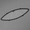 HECASA Porthole Screen Compatible with 2000-2012 Sea Ray Aft Cabin 290 340 Sundancer 270 Sundeck Boat Window Black Plastic (ABS) view 4