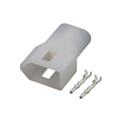 ROBAUN 10-100 Sets Male Female 2 Pin Wiring Harness Connector for Butt Socket Riveted Car Headlight Plug DJ3023-2.3-11/21 (Color : Male Set, Size : 50Sets)