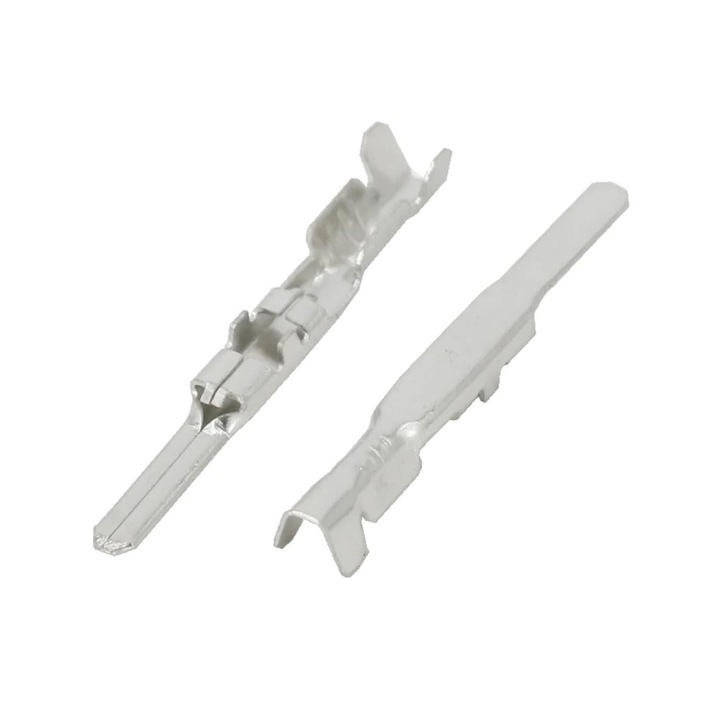DLAHPJPT 100 PCS DJ611-2.3X0.6A Terminal Block car Connector 2.3 Series Insert pl;/UG Socket tin