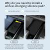 SMABEE Silicone Center Console Wireless Charging Mat for New Toyota Camry 2025 2026 XV80 Wireless Charging Protective Mat Anti-Slip Mat 2025 2026 Camry Accessories view 3