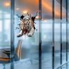 3D Love Tiger Car Decals, Wall Decal Stickers Pack of 2- Realistic Bengal Tiger Stickers for Wall, Vinyl Decals, Bumper Stickers for Car Window Set 8 view 2