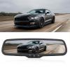 Auto Dimming Car Rearview Mirror Monitor High Definition with Reversing Image Feature for Parking, Including Black Bracket view 3