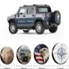 Custom Spare Tire Covers Add Your Own Photo Text Logo Personalized Wheel Tire Cover Customized Waterproof Spare Wheel Cover Protectors for RV Trailer Truck SUV Universal All Vehicles (17 Inch), Black view 3
