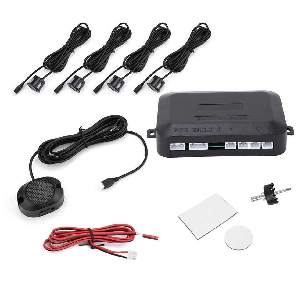 Car Parking Sensor Reversing Kit High Sensitivity Warning Sound 12V