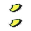 Giant Magnetic Numbers 10" 16" - Bright Yellow with Green Border - .024 Magnetic Material for Mailbox Number, Vehicle Numbers, Garage Door Address Signs, Metal Surface Signage, Comma - Pack of 8 view 1