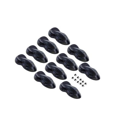 VZB 10PCS ABS Car Display Speed Shapes for auto Painting Wrapping Sample Exhibition Display Black
