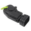 X AUTOHAUX Replacement Front Right Passenger Side Power Door Lock Actuator Motor for Toyota Camry 1997-2001 Door Latch Actuator Assembly Replace No.69110AA010 Black view 1