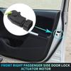 X AUTOHAUX Replacement Front Right Passenger Side Power Door Lock Actuator Motor for Toyota Camry 1997-2001 Door Latch Actuator Assembly Replace No.69110AA010 Black view 2