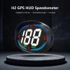 AZIJYV H2 Digital Speedometer GPS HUDCar Head Up Display with Speed Compass MPH Plug and Play Universal All Cars view 3