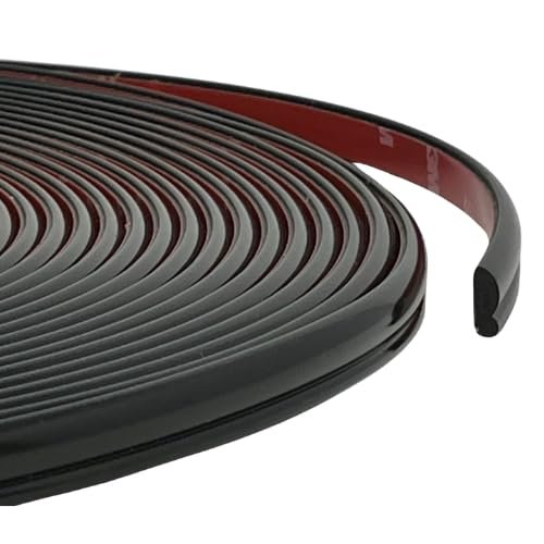 1/2" x 50' Colored Beaded Wheel Well Molding for Cars, Trucks, and SUVS (Medium Red Metallic)