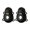 INJORA 42g Black Coating Brass Steering Knuckle and Front Outer Portal Housing for 1/18 RC Crawler Redcat Ascent-18 RC Upgrade Part view 3
