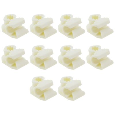 Be In Your Mind 10pcs Automotive Oil Pipe Hose Bracket Fixing Clip and Plastic Fixing Clip 5Q0611797B Compatible with Volkswagen Golf 2 3 4 Polo Compatible with Audi