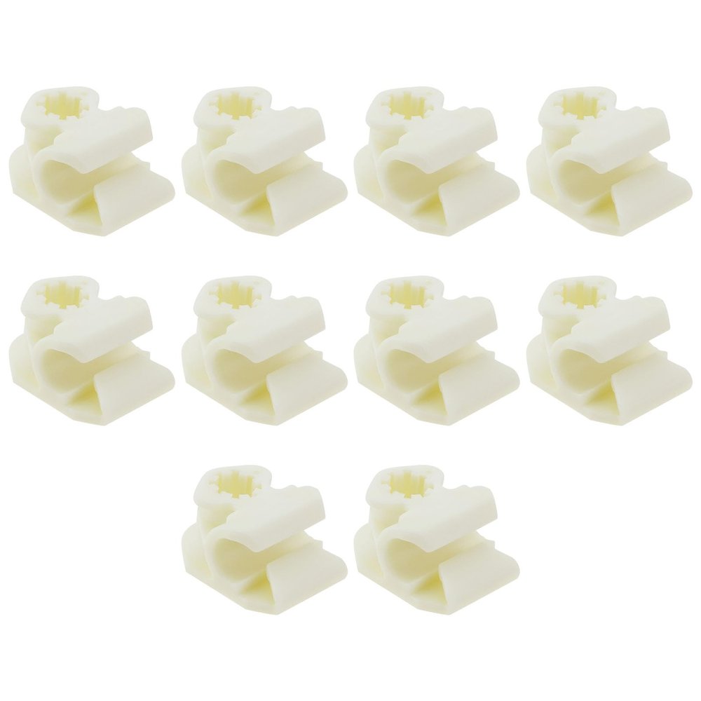 Be In Your Mind 10pcs Automotive Oil Pipe Hose Bracket Fixing Clip and Plastic Fixing Clip 5Q0611797B Compatible with Volkswagen Golf 2 3 4 Polo Compatible with Audi