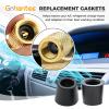 100pcs HVAC 1/4' Quick Coupler Charging Gaskets for AC Refrigeration Hose view 4