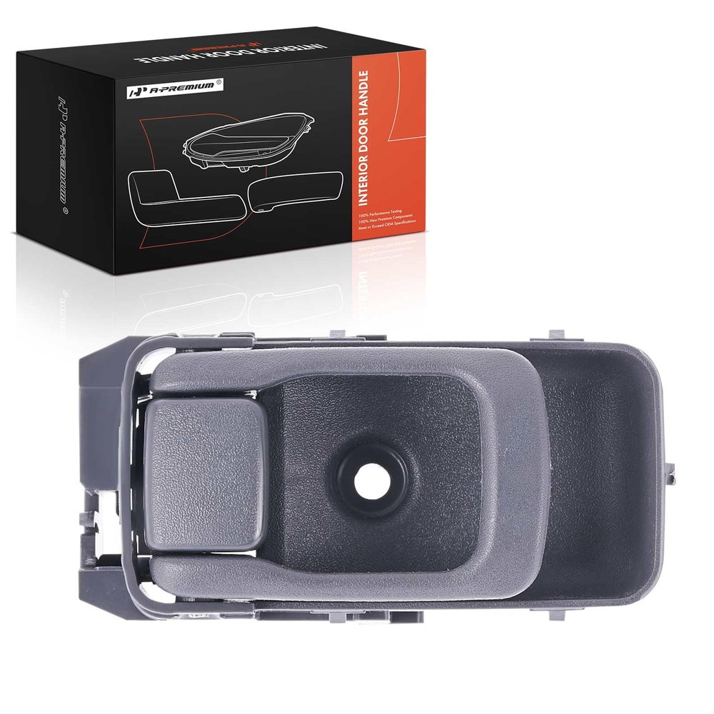 A-Premium Front or Rear Passenger Side Interior Door Handle Compatible with Nissan Altima 1998-2001, Frontier 1998-2000, Xterra 2000-2004, Light Gray, Replace# 80670-3S500, 80670-9E000