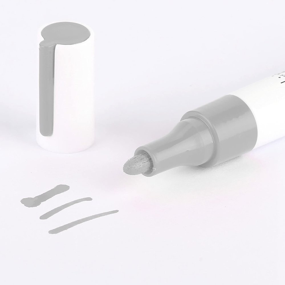 JTLB 1 pcs Professional Car Pencil Tire Paint Pen Mark Pens (Silver)