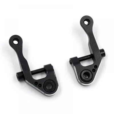 Yeah Racing KY03-006BK Aluminum 7075 Front Upper Arms 2 Deg Camber for Mini-Z MR03