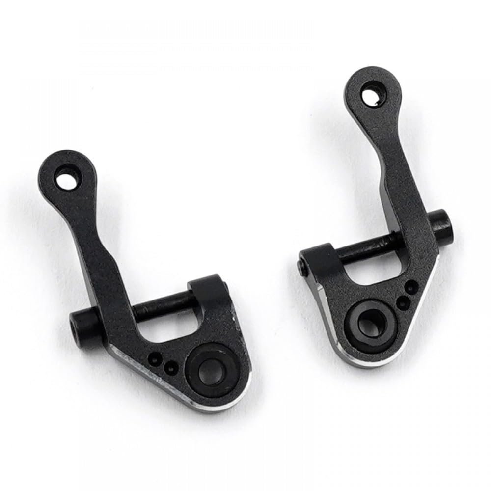 Yeah Racing KY03-006BK Aluminum 7075 Front Upper Arms 2 Deg Camber for Mini-Z MR03
