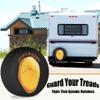 RV Spare Tire Cover Amber Mosquito Waterproof DustProof Universal for Trailer SUV Van Camp Travel Trailer 12" 13" 14" 15" 16" 17 Inch Wheel view 2