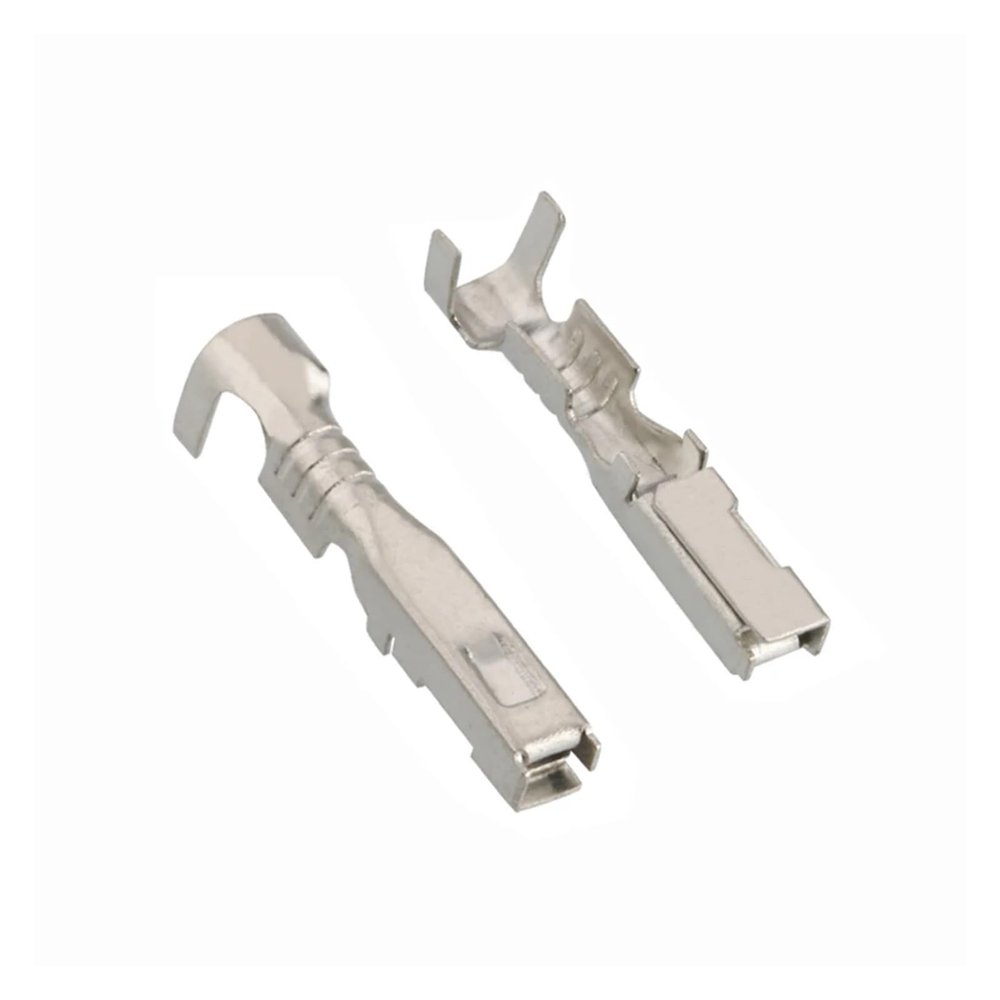 DLAHPJPT 50 PCS 2.2 MM Wire Female Crimp Terminal Sealed Series Auto Electrical Connector 8100-1429 8230-4472 DJ627-F2.2A Tinned