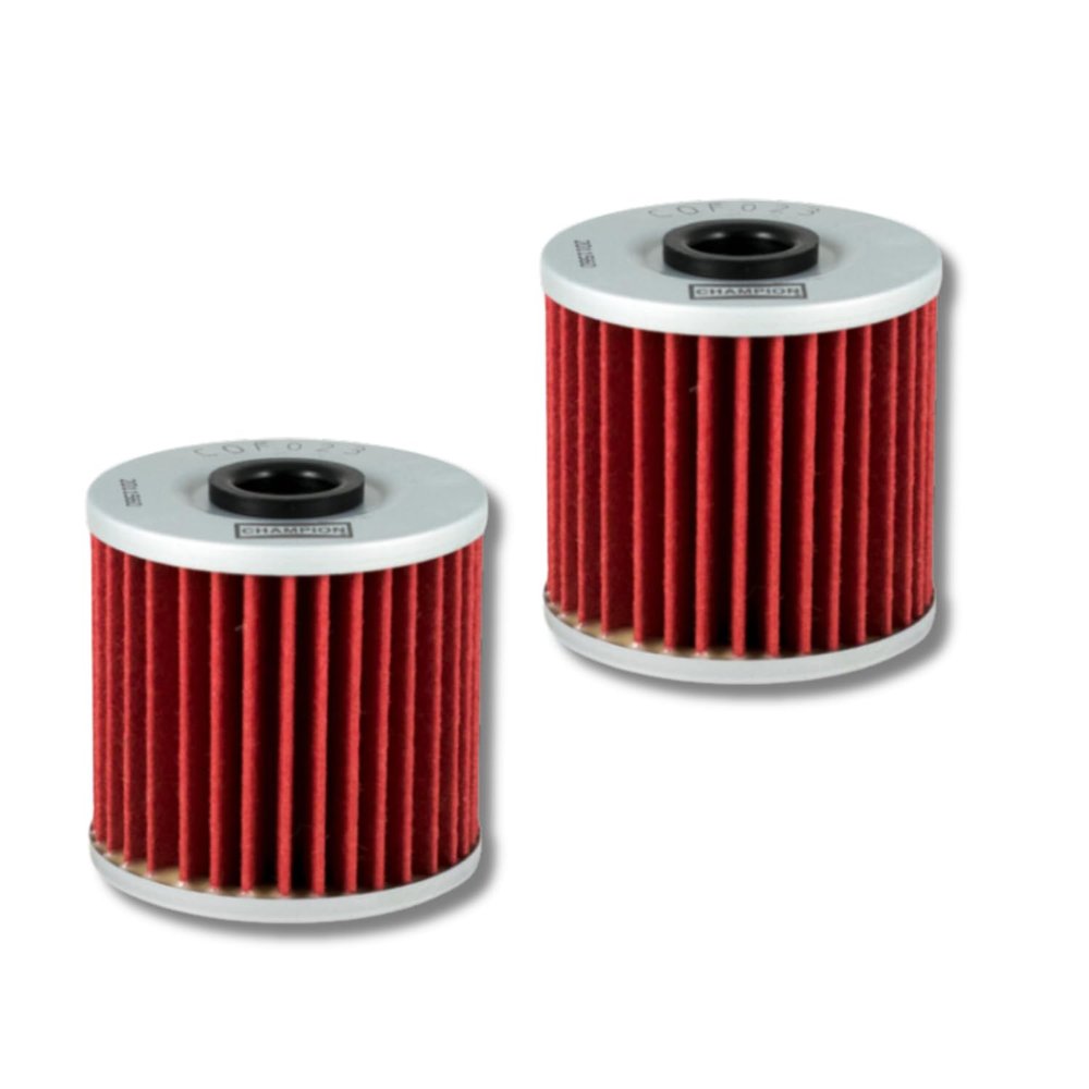 RIDE AND CUSTOM Oil Filters Compatible with KAWASAKI NINJA 650 MLF-MLFA 2020-2020 Twin Pack