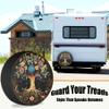 RV Spare Tire Cover Tree of Life Waterproof DustProof Universal for Trailer SUV Van Camp Travel Trailer 12" 13" 14" 15" 16" 17 Inch Wheel view 2