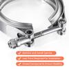 WYSIWYKA 2 Inch V Band Clamp 304 Stainless Steel, for Turbo Exhaust Downpipe, Racing Ford Pickup Truck Exchange Exhaust Systems view 4