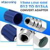 Mtsooning R12 R22 to R134A Conversion Adapter Kit, R12 R22 to R134A High/Low Fitting Port with 1/4'' Female to 7/16"-20 UNF Connection Fits for AC Air Conditioner view 3