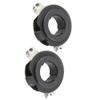 Karlass 2 PCS H7 LED Headlight Bulb Holder Adapter Socket Base Holders Clip for Volkswagen for Tiguan CC CLA250 for Mercedes Benz GLS450 ML350 GL450 view 1