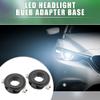 Karlass 2 PCS H7 LED Headlight Bulb Holder Adapter Socket Base Holders Clip for Volkswagen for Tiguan CC CLA250 for Mercedes Benz GLS450 ML350 GL450 view 4