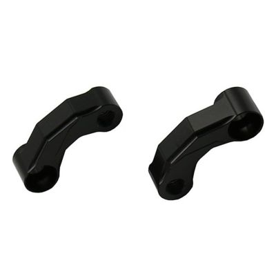 TYJPBUSA Handlebar Bar Risers for for R1200Gs Lc Adv 2013-2018 R for Ninet R1200R CNC Aluminum Alloy Black Motorcycle Mirror Riser Extension Bracket Adapter Bar Mount Clamp Risers, TYJPBUSA687