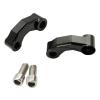 TYJPBUSA Handlebar Bar Risers for for R1200Gs Lc Adv 2013-2018 R for Ninet R1200R CNC Aluminum Alloy Black Motorcycle Mirror Riser Extension Bracket Adapter Bar Mount Clamp Risers, TYJPBUSA687 view 2
