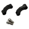 TYJPBUSA Handlebar Bar Risers for for R1200Gs Lc Adv 2013-2018 R for Ninet R1200R CNC Aluminum Alloy Black Motorcycle Mirror Riser Extension Bracket Adapter Bar Mount Clamp Risers, TYJPBUSA687 view 4