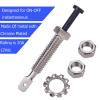 Karlass 4PCS 12v Door Pin Switch Universal Adjustable Bonnet Light Hood Screw Car Auto Trunk Alarm Security Hood On Off Momentary 20A 12Vdc view 4