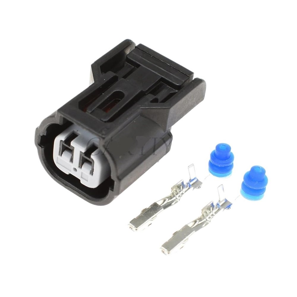 TakenE 1 Kit 2 Pin 6188-0589 6189-0890 Waterprof Temperature Sensor Plug ABS Sensor Light Wire Socket 91706-PLC-0030-H1 (Color : Female Connector Set)