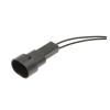 TakenE 1 Set 2 Pin Male Female Water Temperature Sensor Plug Automobile Waterprof Connector 12162197 12162195 12162193 (Color : Male with Wire) view 1
