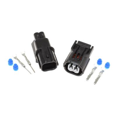 TakenE 1 Kit 2 Pin 6188-0589 6189-0890 Waterprof Temperature Sensor Plug ABS Sensor Light Wire Socket 91706-PLC-0030-H1 (Color : Male Female)