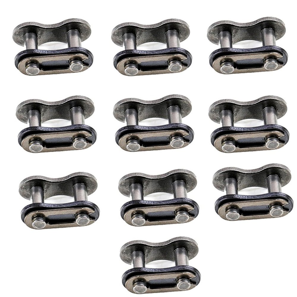 TianDiPRO 520 Chain Master Link for Bicycle Chain Removable Quick Split Bike Repair Parts for Bycicles, Mini Bikes, Mountain Bike, BMX Bike and Motorcycles (10)