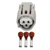 DWFSKZKV 3 Pin Automotive Connector Car Plug 3P Waterproof Connector with Terminal DJ7035Y-2.2-21, 6189-0486 (Size : 10 Sets) view 1