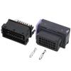 DWFSKZKV 1 Set 24 Pin Black Car ECU Kit Plug Modified Computer Connector Modified Plug with Terminal DJ7242-1.5 2.8-11/21 with Terminal (Color : Male and Female Plug) view 3